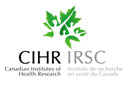 Canadian Institutes of Health Research Logo Canadian Institutes of Health Research Logo